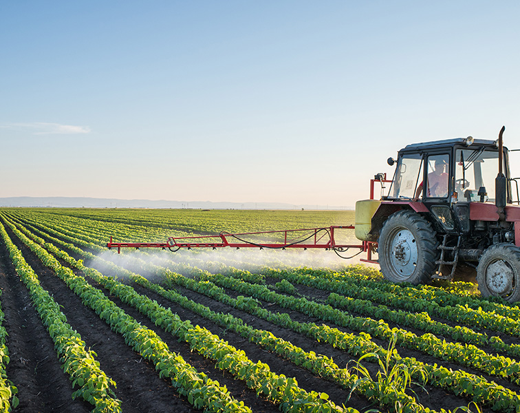 Pesticide field